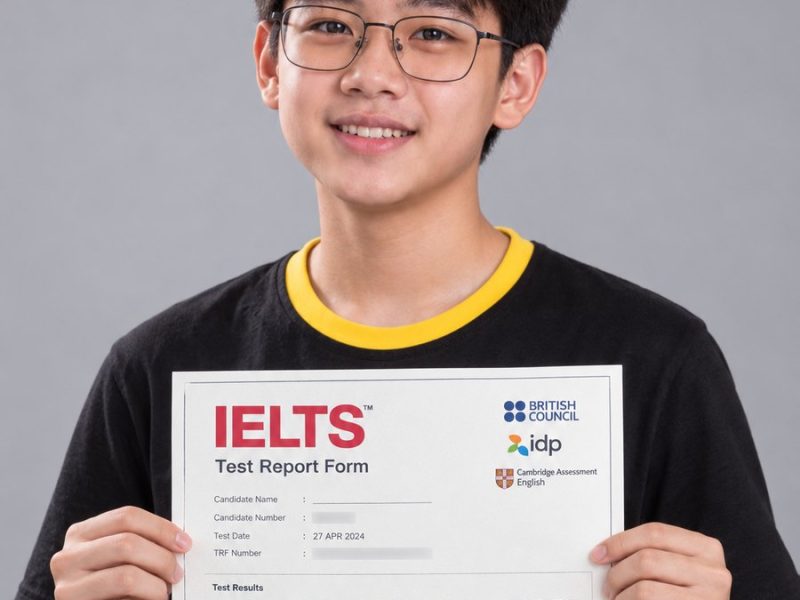 Chứng chỉ IELTS của Lê Khánh Chi